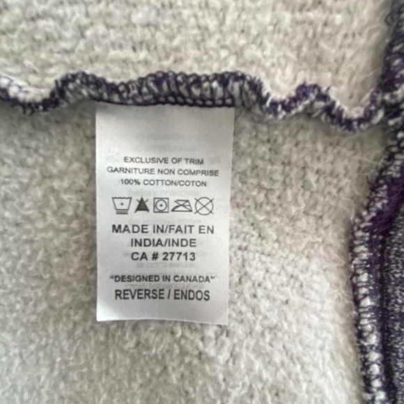 Western University purple hoodie size medium - Picture 9 of 10